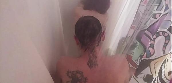  Fuck my girl in the shower